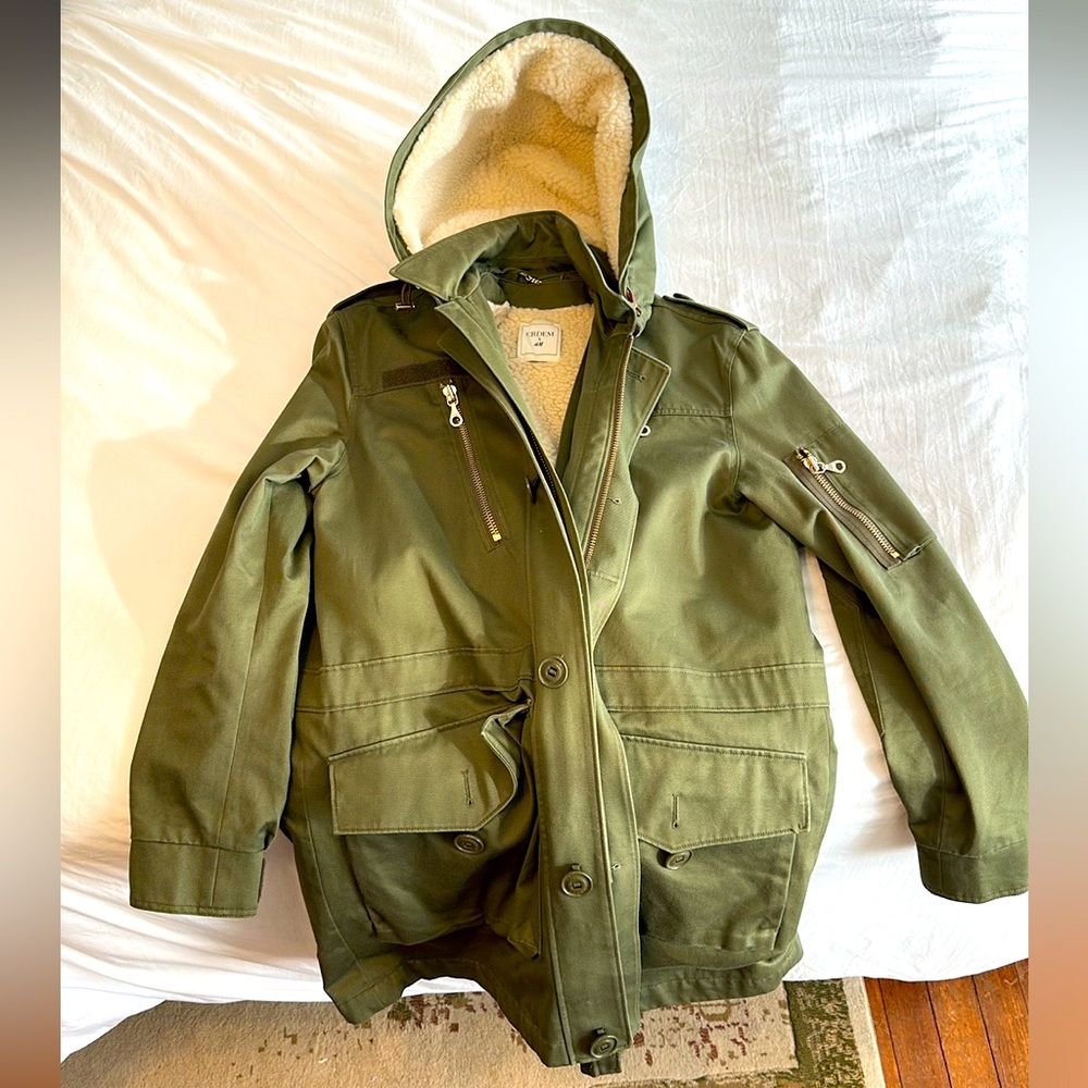 Erdem x H&M Men’s Parka with Sherpa Lining